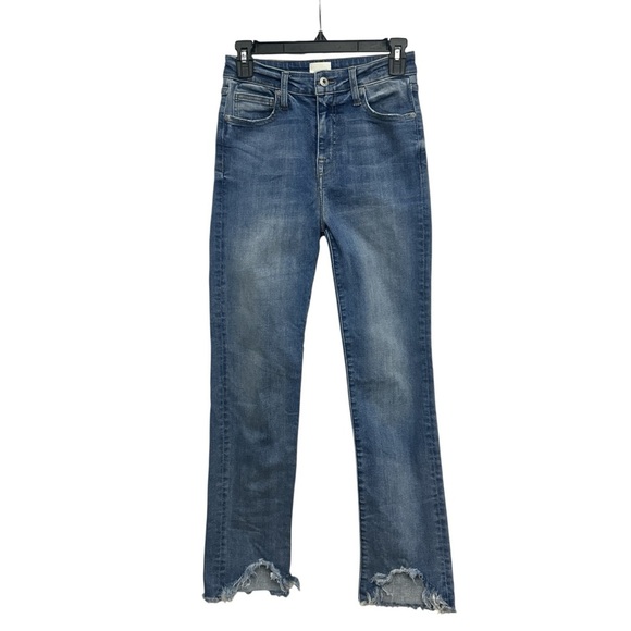 Jonathan Simkhai River High Rise Straight Leg Jeans Size 26 Denim - Picture 1 of 5